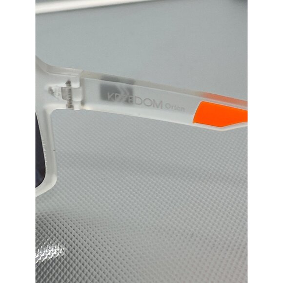 Kreedom Orion Polycarbonate Sports Sunglasses UV Protection Clear Orange NEW - Picture 6 of 7